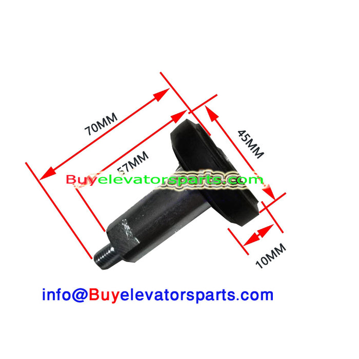 Otis - Elevator door vane roller