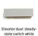 Elevator Dual Steady-State Switch White