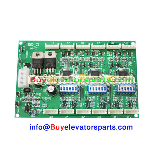 Elevator communication board