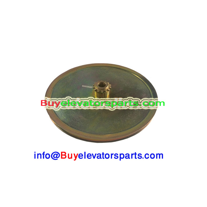 Otis - Elevator door motor belt pulley