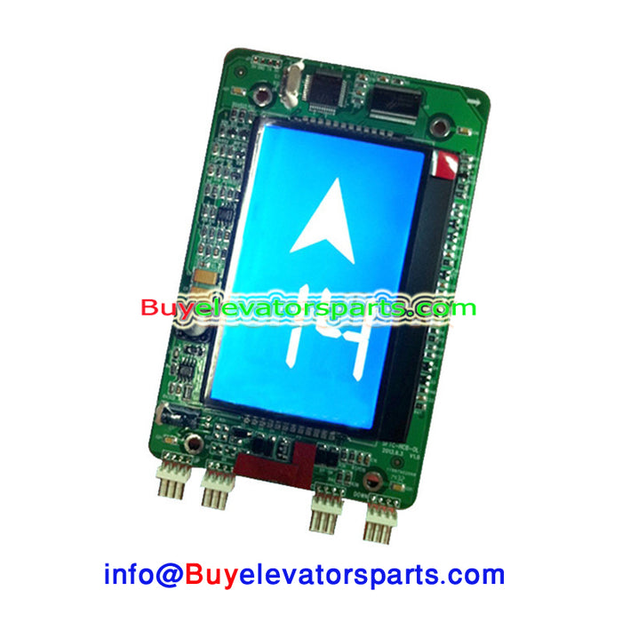 Elevator liquid crystal display board