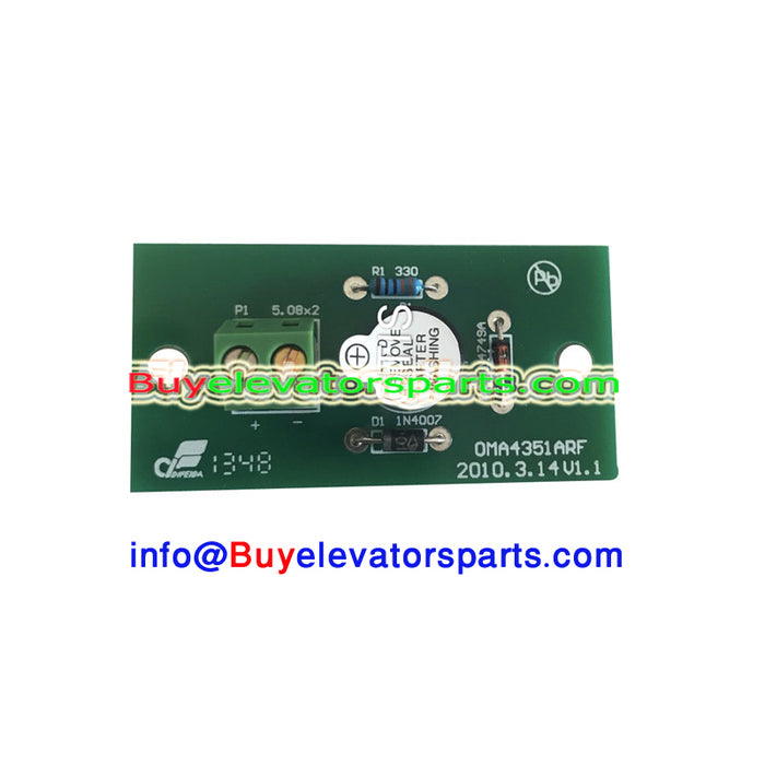 Otis - Elevator overload buzzer LWB board