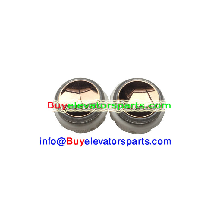 Otis - Elevator push button golden mirror surface