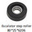 Escalator Step Roller 80*25*6206