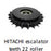 HITACHI Escalator Teeth 22 Roller