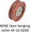KONE Door Hanging Roller 44-12-6200
