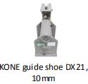 KONE Guide Shoe DX 21, 10 mm