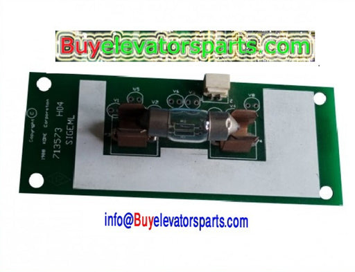 KONE PCB with Flashing Bulb KM713570G01