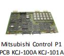 Mitsubishi Control P1 PCB KCJ -100A KCJ-101 A