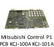 Mitsubishi Control P1 PCB KCJ -100A KCJ-101 A