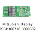 Mitsubishi Display PCB P366716 B000G02