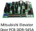 Mitsubishi Elevator Door PCB DOR -545A
