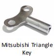 Mitsubishi Triangle Key
