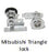Mitsubishi Triangle Lock