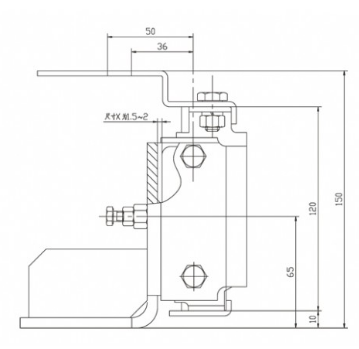 Mitsubishi guide shoe