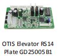 OTIS Elevator RS 14 Plate GD 25005 B1