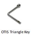 OTIS Triangle Key