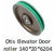 Otis Elevator Door Roller 140*20*6204