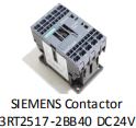 SIEMENS Contactor 3 RT2517 -2 BB 40 DC24V