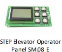 STEP Elevator Operator Panel SM.08 E