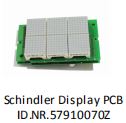 Schindler Display PCB ID.NR.57910070Z