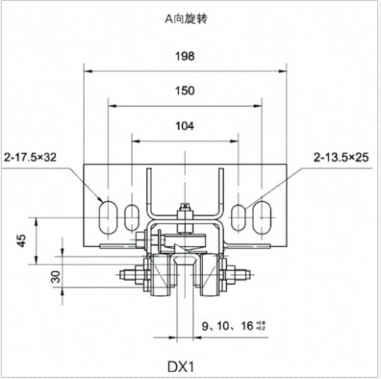 Schindler guide shoe