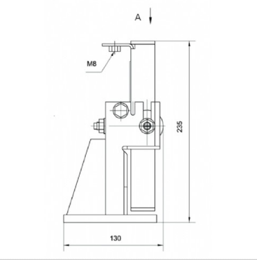 Schindler guide shoe
