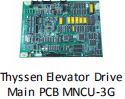Thyssen Elevator Drive Main PCB MNCU -3G