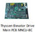 Thyssen Elevator Drive Main PCB MNCU -8C