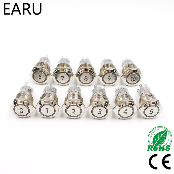 Metal Push Button Switch