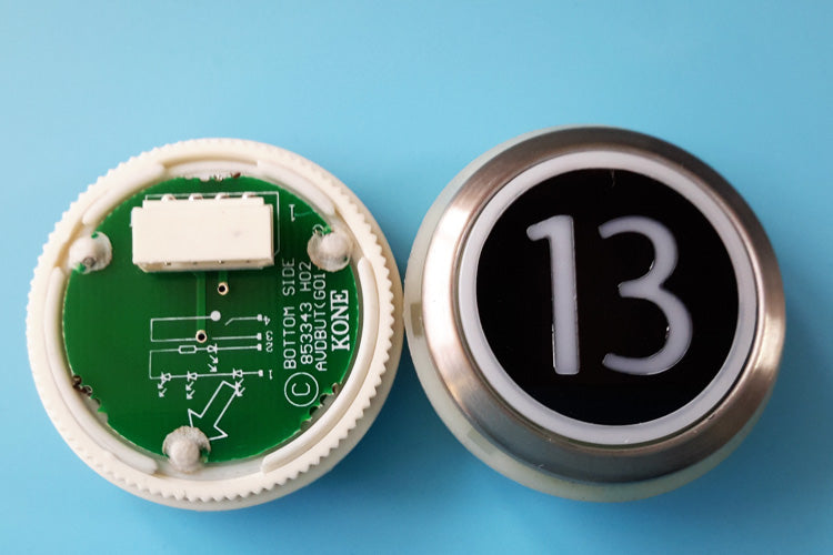 button with Braille - Elevators spare parts 