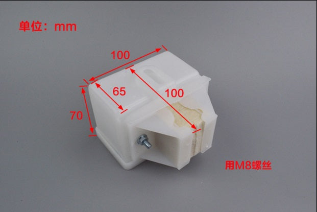 elevator parts square oil cup with oil save tap use on shindler, kone, otis elevator - Elevators spare parts 