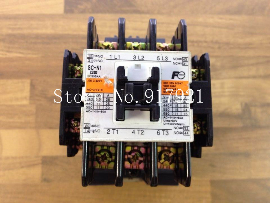 [ZOB] Fe SC-N1 DC24V- 24V220V 50A contactor Fuji Elevator contactor genuine original