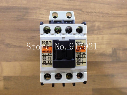 [ZOB] Japan Fuji Fe SC-03/G DC24V DC contactor 3NO+1NC elevator (original authentic)  --2pcs/lot
