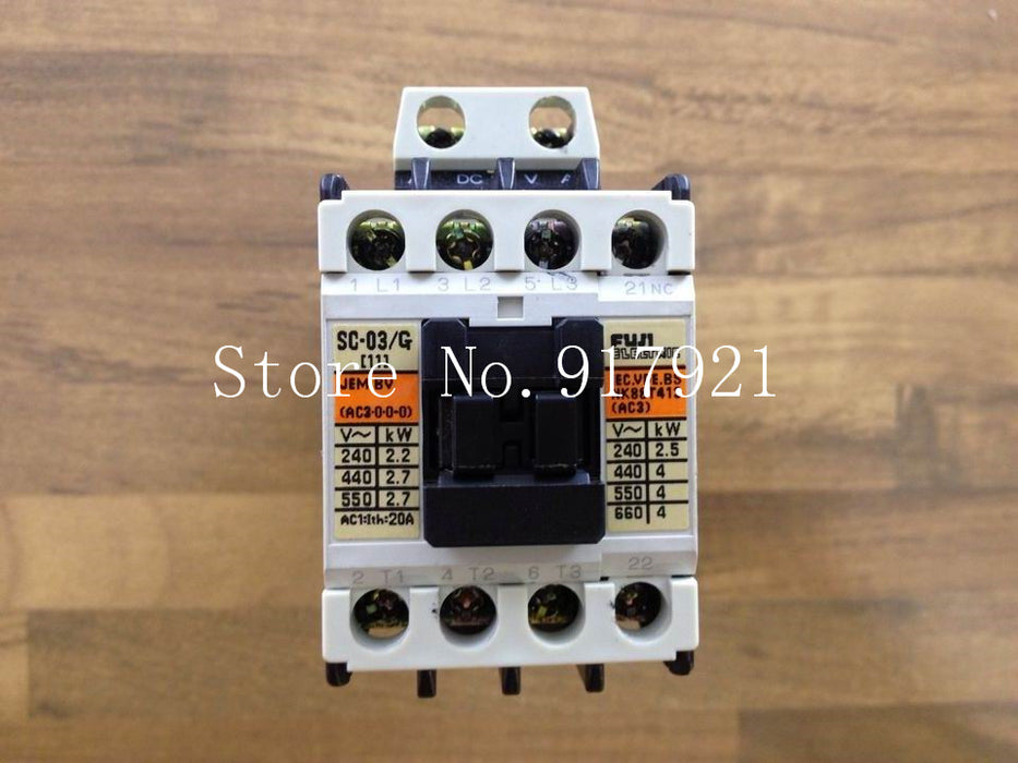 [ZOB] Japan Fuji Fe SC-03/G DC24V DC contactor 3NO+1NC elevator (original authentic)  --2pcs/lot