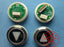 kone black button kds50 round black push button - Elevators spare parts 