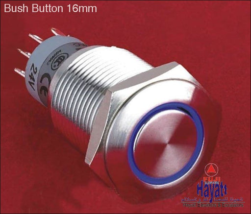 Bush Button 16mm - Elevators spare parts 