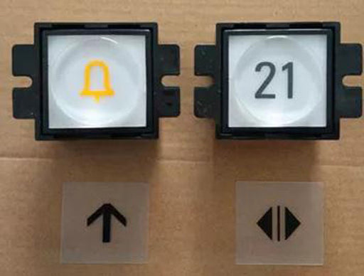 Elevator Push button AL-POB Lift parts 58*35mm - Elevators spare parts 