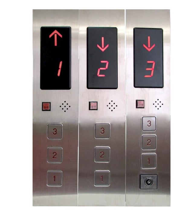 Hall Call Display Button Plate - Elevators spare parts 