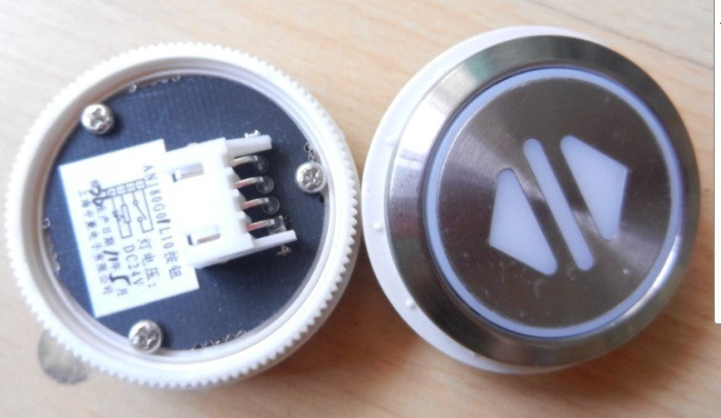 KONE elevator white push button - Elevators spare parts 