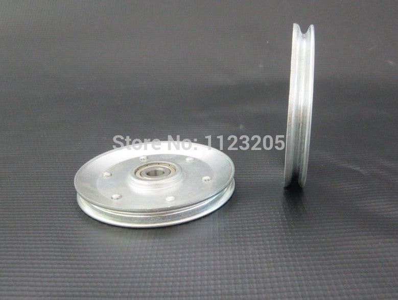 Mongolia elevator accessories wire rope wheel 90*12*6200