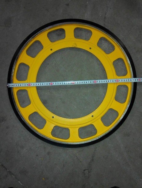 Escalator wheel 587*30*10 for elevator parts