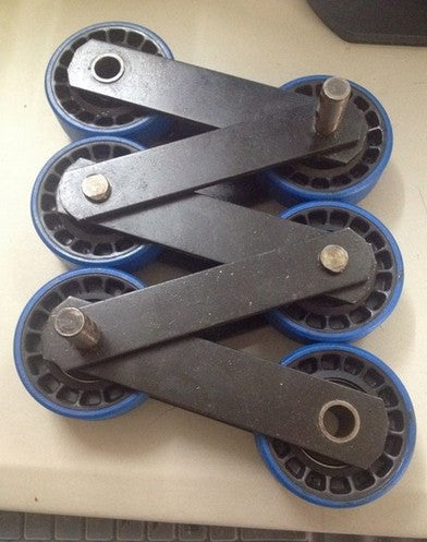 Escalator Step chain rollers wheel - Elevators spare parts 