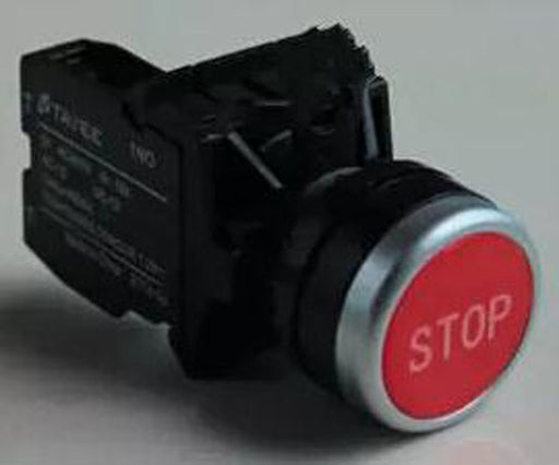 Escalator emergency stop switch button