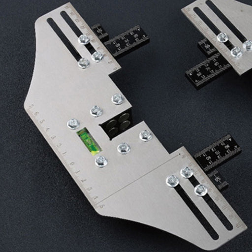 guide rail positioning ruler