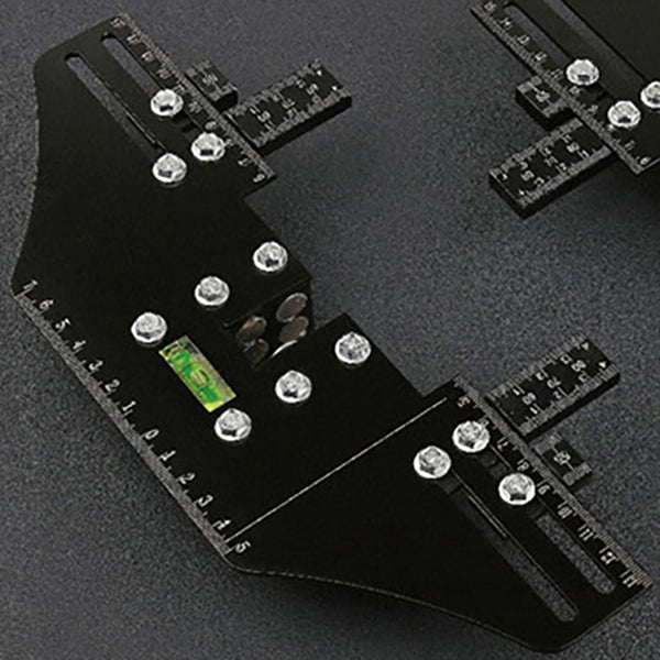 guide rail positioning ruler