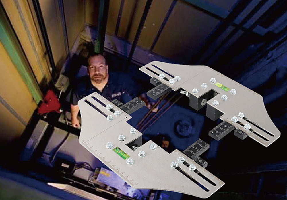 guide rail positioning ruler