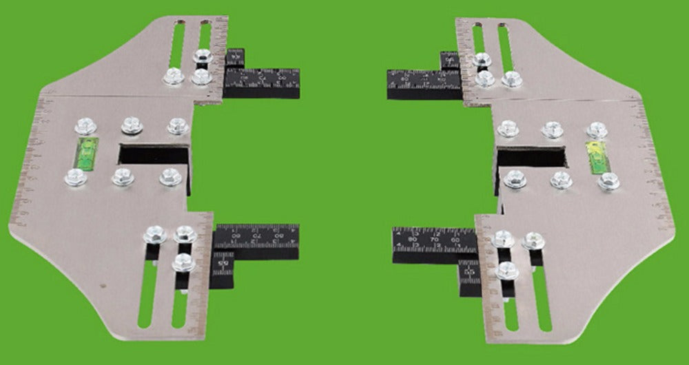 guide rail positioning ruler