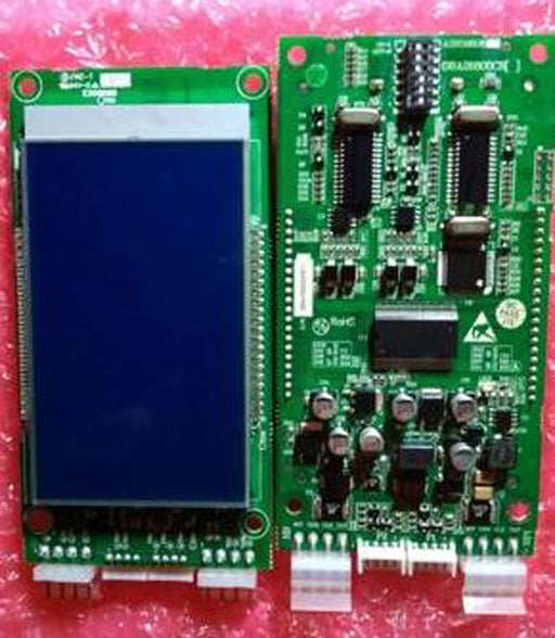 Elevator blue LCD display - Elevators spare parts 