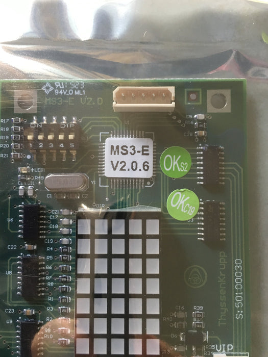 Thyssen elevator display board MS3-E
